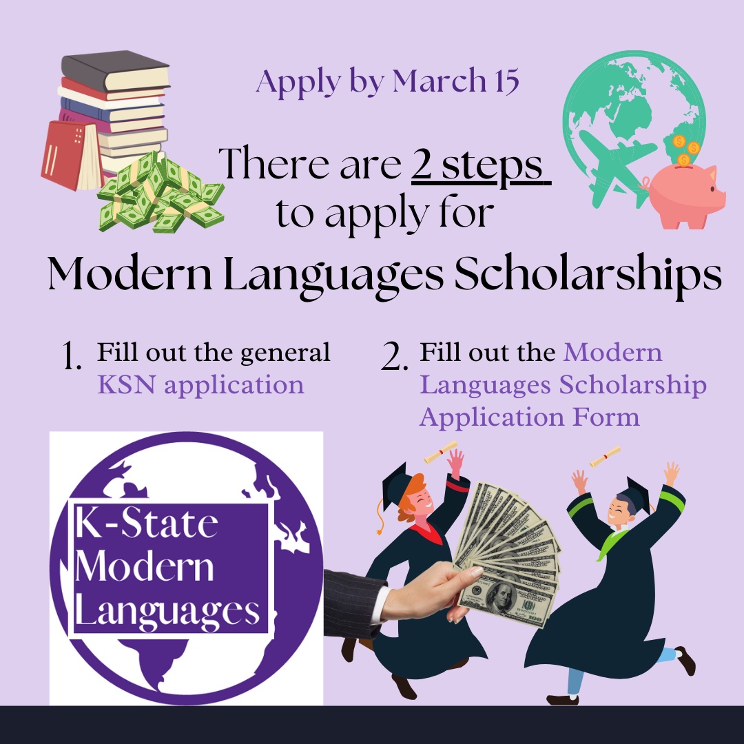 Scholarships & Awards Modern Languages Kansas State University